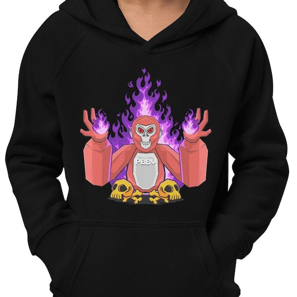 Gorilla Tag PBBV Ghost Creepypasta Kids hoodie