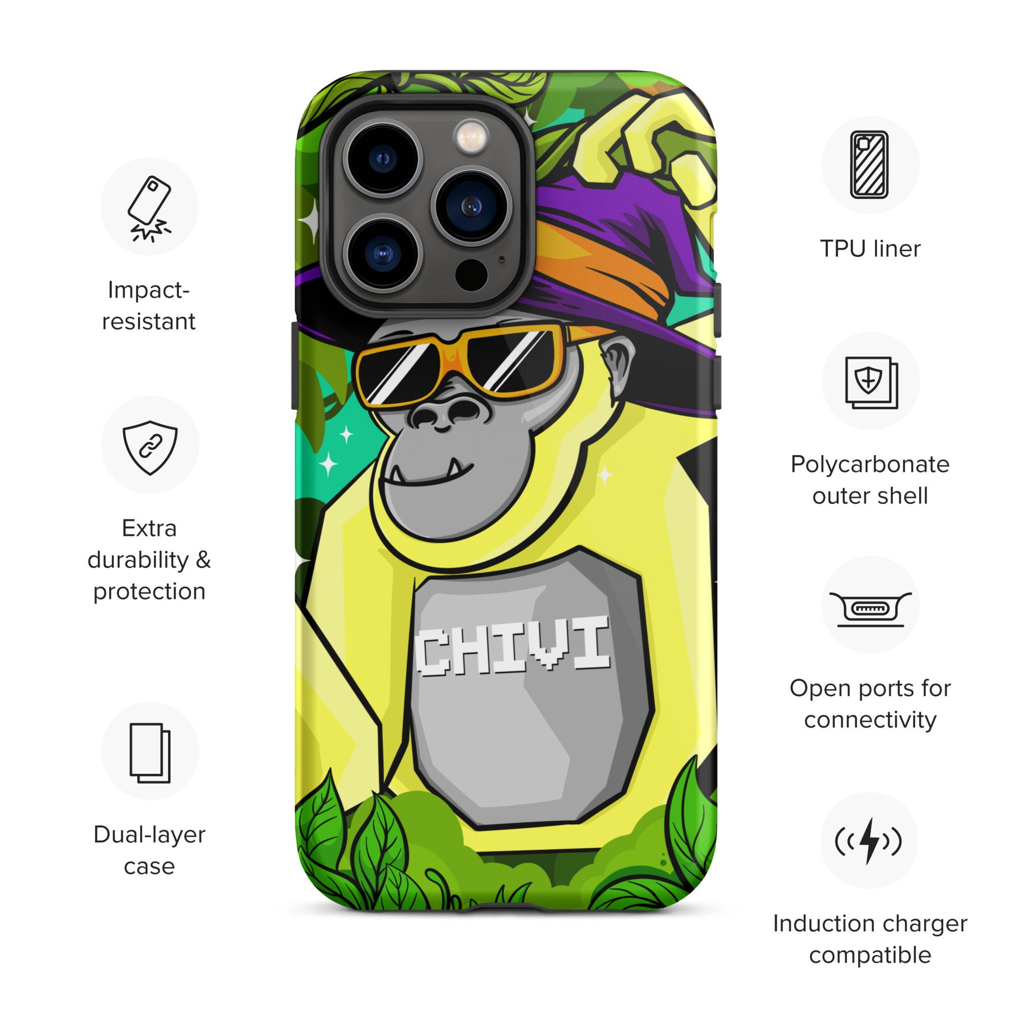 gorilla tag pfp maker with banan iPhone Case for Sale by Dee Designs