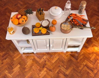 Dolls House Miniature Preperation Table