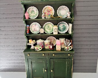 Dolls House Kitchen Dresser in 1/12th scale
