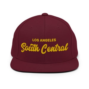 South Central (USC) - 90s Retro Style Snapback Embroidered Hat
