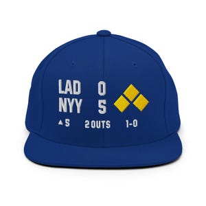 LA Dodgers World Series Game 5 Snapback-pet