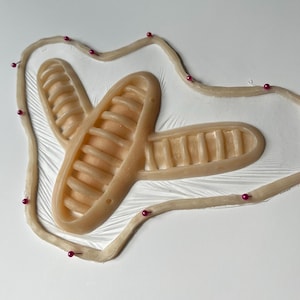 Large Futuristic Wound Prosthetic/ Encapsulated Silicone Appliances / SFX MAKEUP / Gore / Injury / Casualty / Horror / Halloween