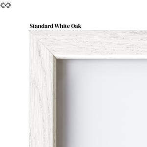 Premium American Oak Frames | Black, White, Oak & Walnut Finishes | Modern Minimalist Wall Art Frame | Gallery Quality Picture Frame image 16