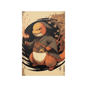 Charmander - Japanese Art Style