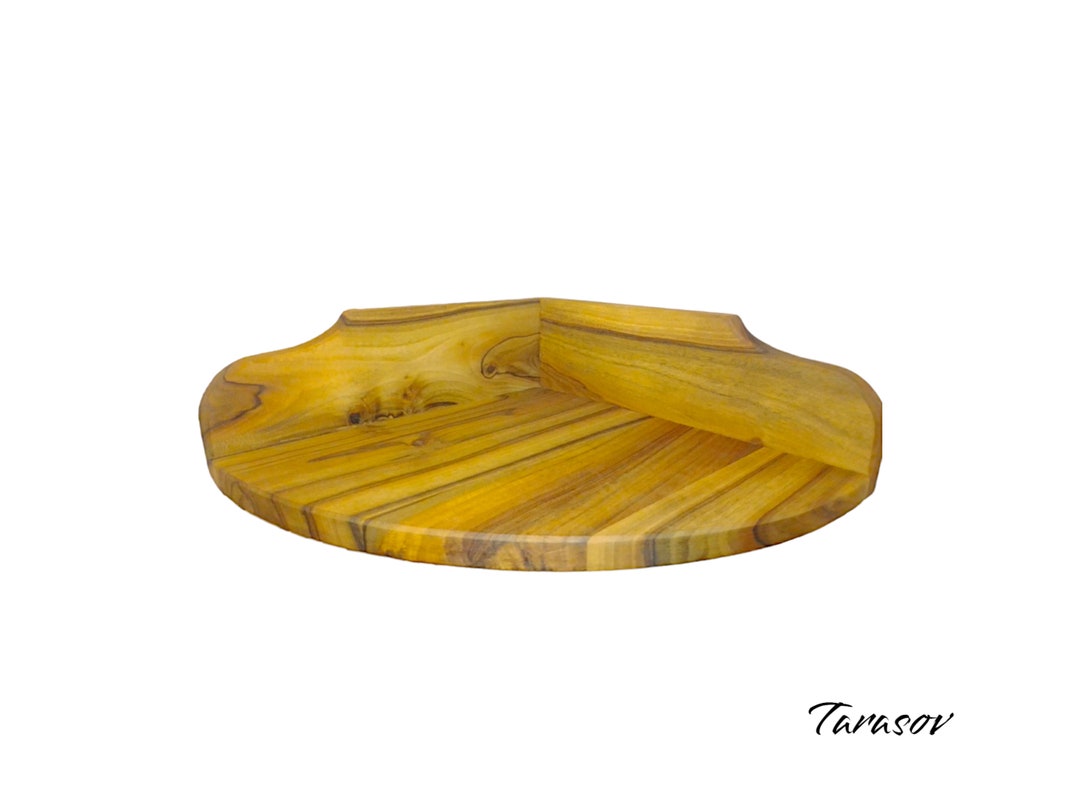 Wooden Corner Shelf, Walnut Corner Shelf,floating Stand, Corner Stand