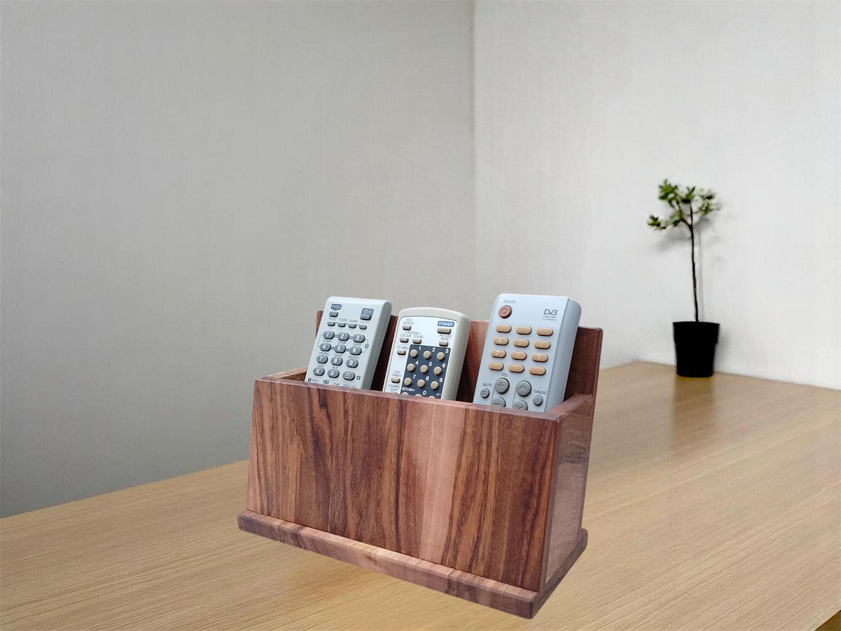 Bulevisiter ABS Boîte De Rangement De Bureau Avec 4 Compartiments