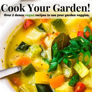 Garden to Table: 2 Dozen Vegan Recipes for Your Homegrown Veggies!  I  Plant-Based and Vegetarian Recipes E-Cookbook for iPad or E-Reader