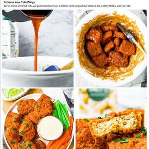 How to Make Tofu Taste Like Chicken - Vegan Tofu Recipes Digital Ebook