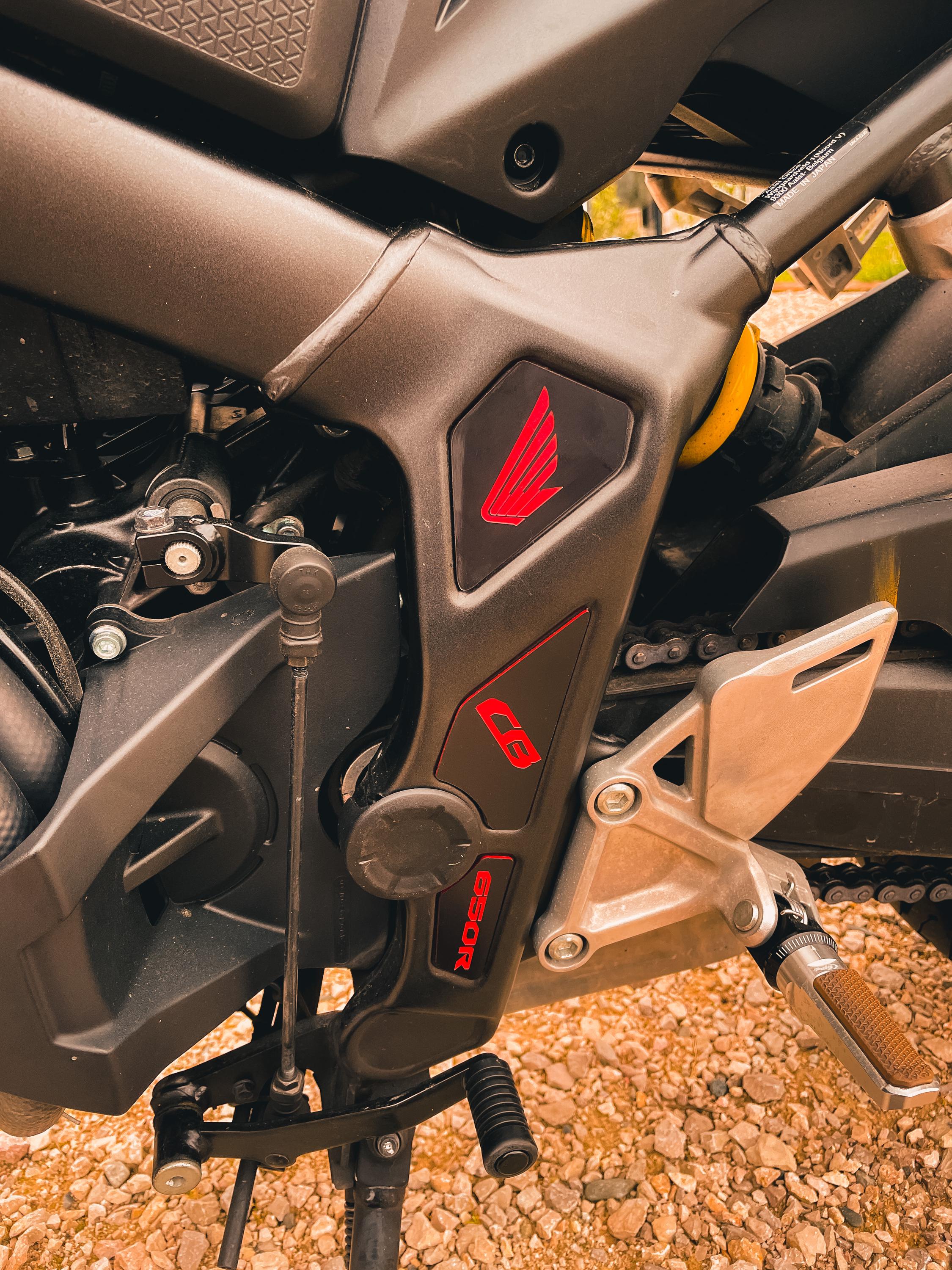 バイク用カスタムメタリック/アクリルパーツ：Honda CB650R neo