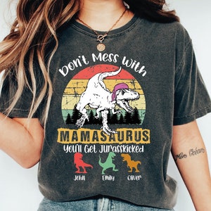 Womens Don't Mess With Auntasaurus You'll Get Jurasskicker Tshirt Womens Don't Mess With Auntasaurus You'll Get Jurasskicker Tshirt