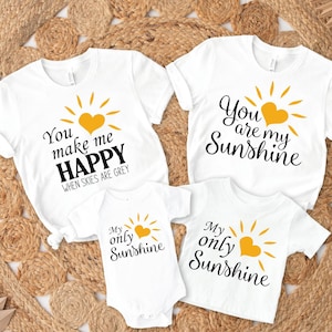 You are my Sunshine Shirt, Mama Mini Shirt, Birthday Family Tee, Matching Mama and Kids Shirt, Mom and Baby Shirt BB-19-24