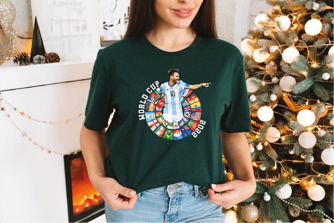 Lionel Messi Shirt, Messi Soccer Shirt, Qatar Argentina, Fifa World Cup