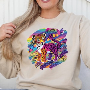 90s Inspired Tiger Sweathirt and Hoodie, Vintage Style Tiger Sweatshirt, Adult Youth  Sweatshirt, LS369