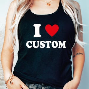 Red Heart Crop Top - Etsy