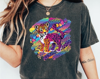 90s Inspired Tiger Shirt, Vintage Style Tiger Tshirt, Adult Youth Toddler Tee, LS369