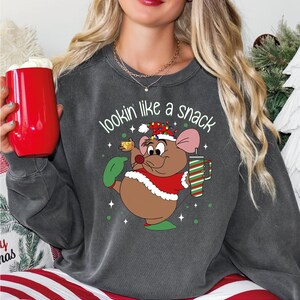 Cutes Looking Like a Snack Christmas Sweatshirt, Cute Christmas Hoodie, Family Christmas Sweater, Cute Youth Christmas Sweatshirt LS738