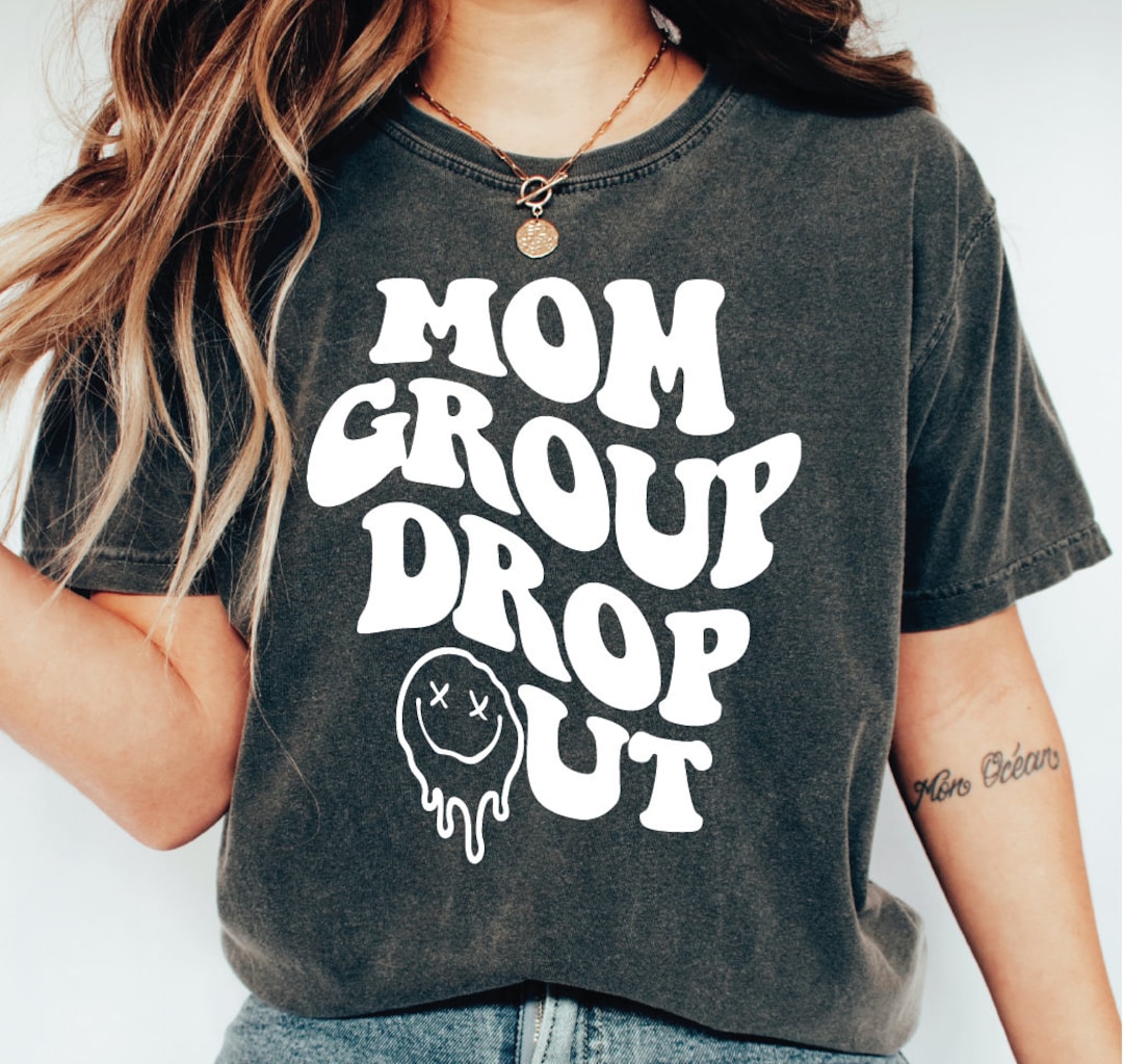 Womens Mommy Group Dropout Shirt Womens Mommy Group Dropout Shirt