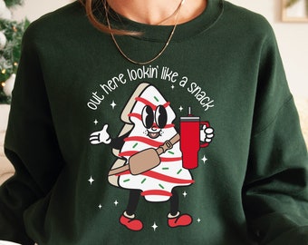 Boo Jee Christmas Sweatshirt, Boojee Out Here Lookin Like A