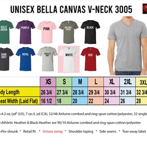 a collection of t-shirt designs in various colors and sizes, along with a man wearing a grey v-neck t-shirt.
