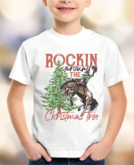 Rockin Around the Christmas Tree Comfort Colors Shirt