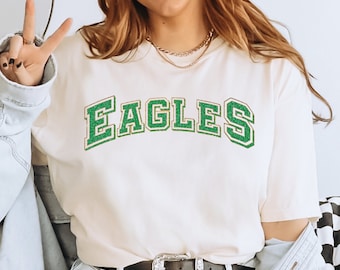 Eagles Comfort Colors Shirt, Eagles Tee, Eagles Shirt,  LS762