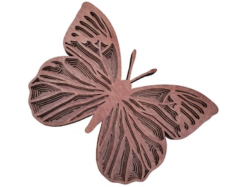 Butterfly multi layer mandala | wall art | home decor | 3D art