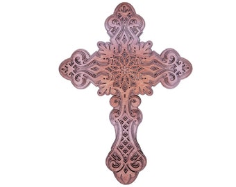 Cross multi layer | wall art | home decor | 3D art