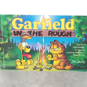 1984 Garfield In The Rough Used Comic Book Color Jim Davis | Book Enthusiast | Book Collector |Vintage Book Collection | Unique Gift Idea