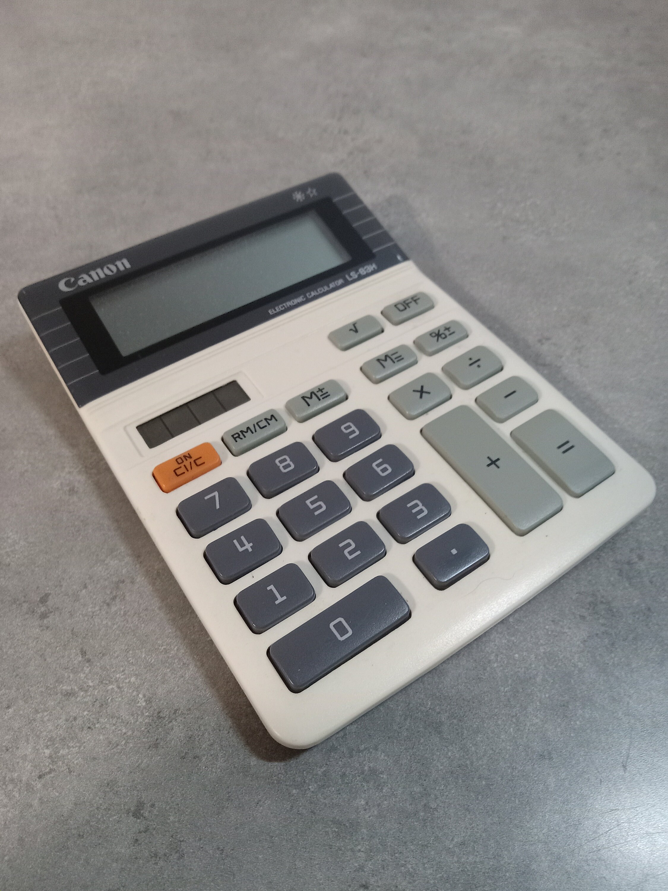 Calculatrice Scientifique Canon F-800P Vintage - Pour Pièces Ou Réparation