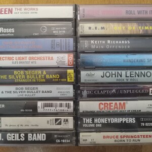 Classic Rock Cassette Tapes, Classic Rock You Pick
