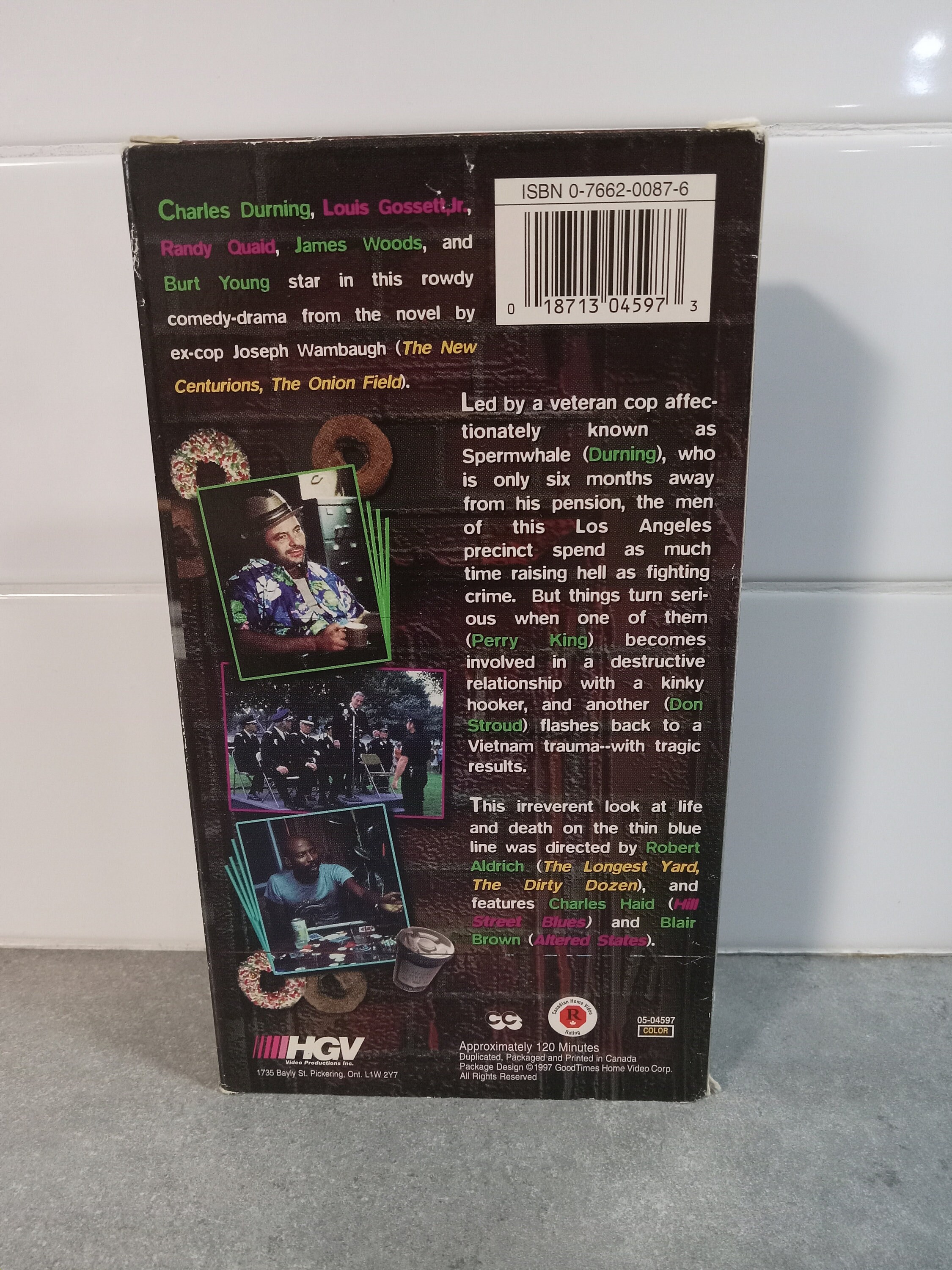 1977 the Choir Boys VHS Movie James Wood Randy Quaid Louis