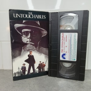 The Untouchables VHS (Paramount, 1988) Side UPC Paramount