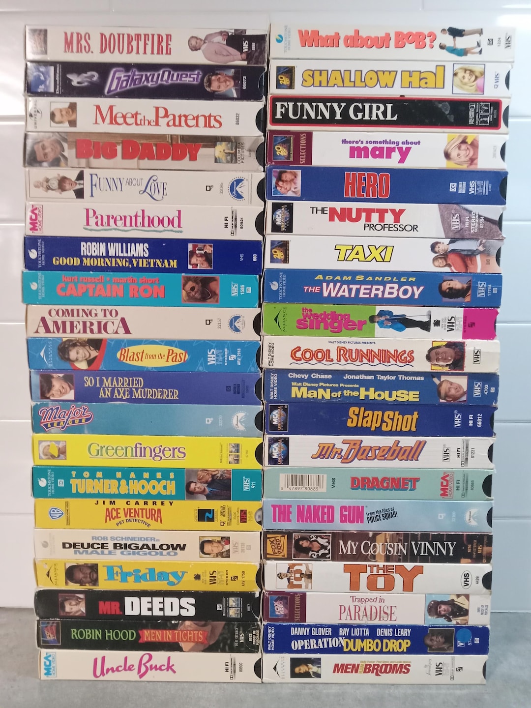 VHS Movie Tapes Pick One: Horror | Sci-fi | Thriller