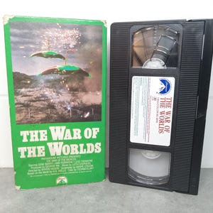 1952 War Of The Worlds VHS Movie 1990 release | VHS Movie Collector | Unique Gift Idea | Used VHS Tape | Retro