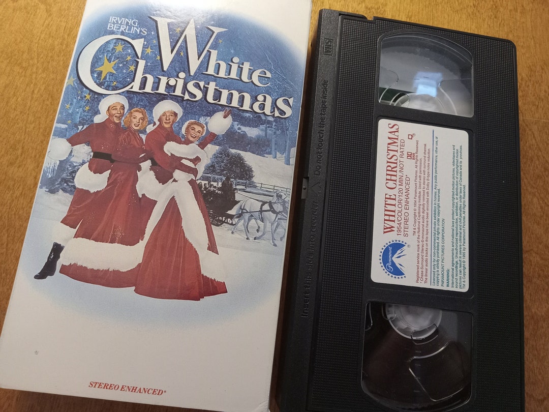 1954 White Christmas VHS Movie Irving Berlin's White Etsy