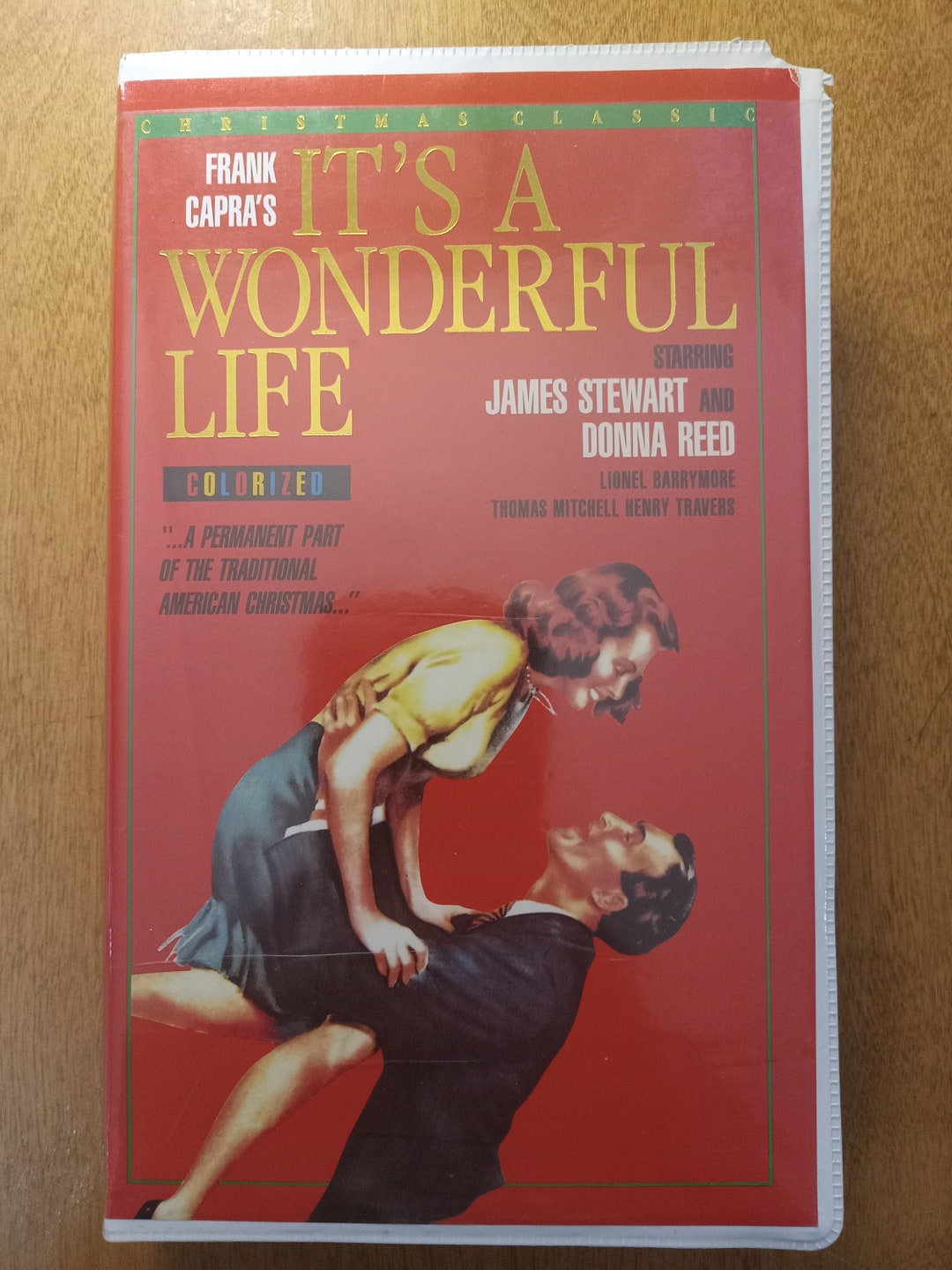 1946 It's A Wonderful Life VHS Movie Clamshell Christmas Etsy