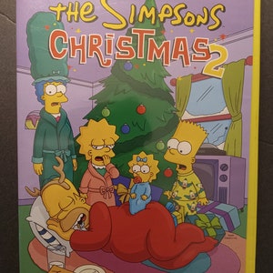 2004 The Simpsons Christmas 2 DVD Movie Matt Groening Homer Simpson Bart Simpson Used DVD Movie