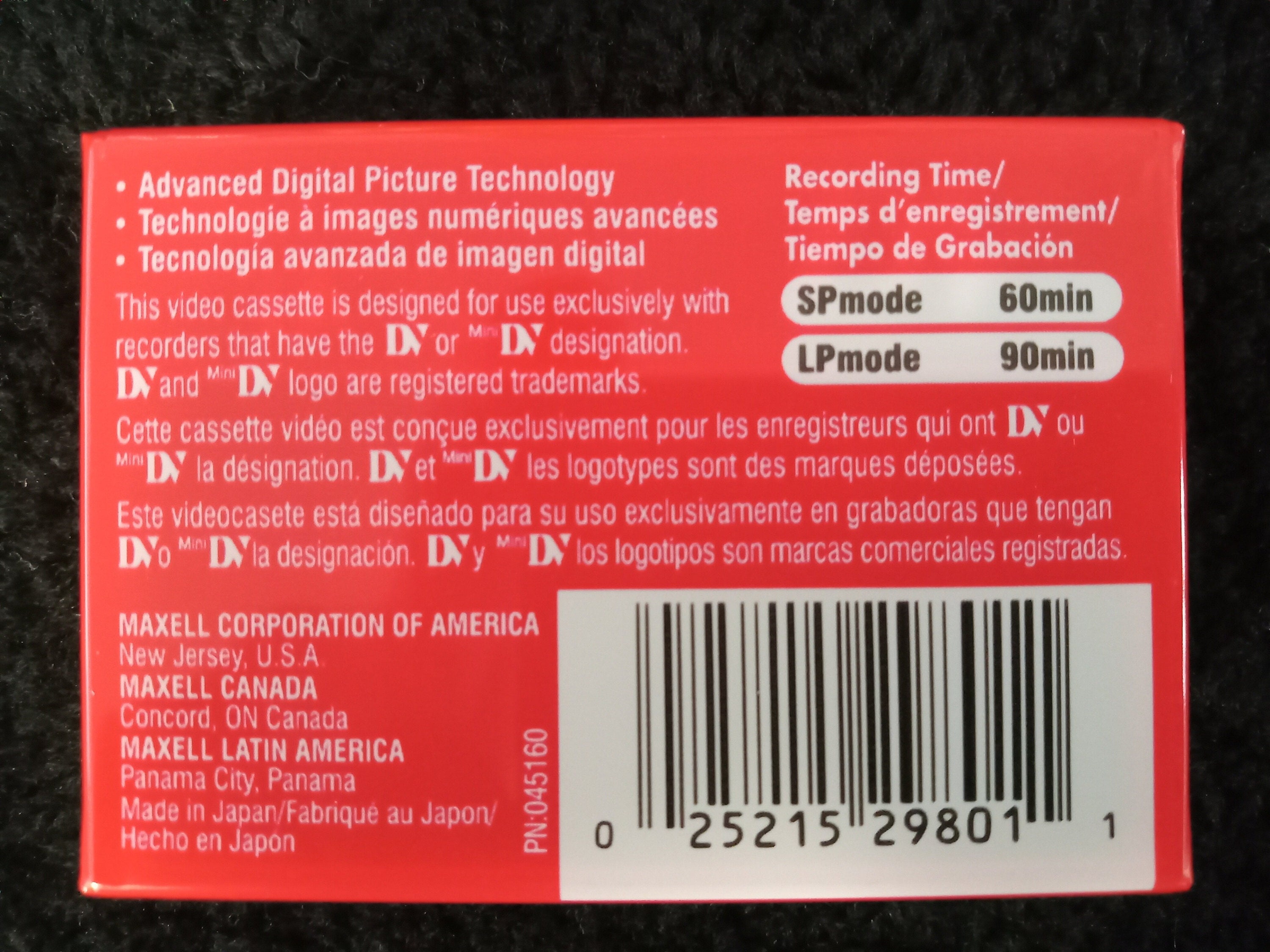 Nastri Mini DV Maxell 60 Minuti - Confezione Da 5, Per Videocamere Digitali, Qualità Video - Foto 4