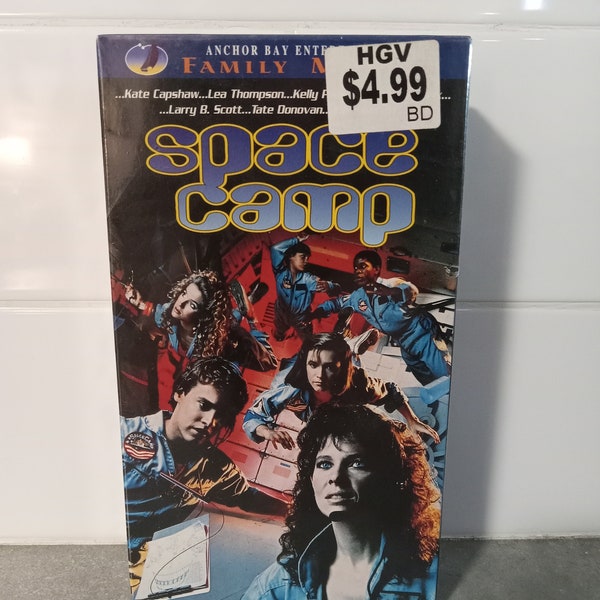 1986 Space Camp Sealed VHS Movie | VHS Movie Collector | Unique Gift Idea | Used VHS Tape | Retro nostalgia abc