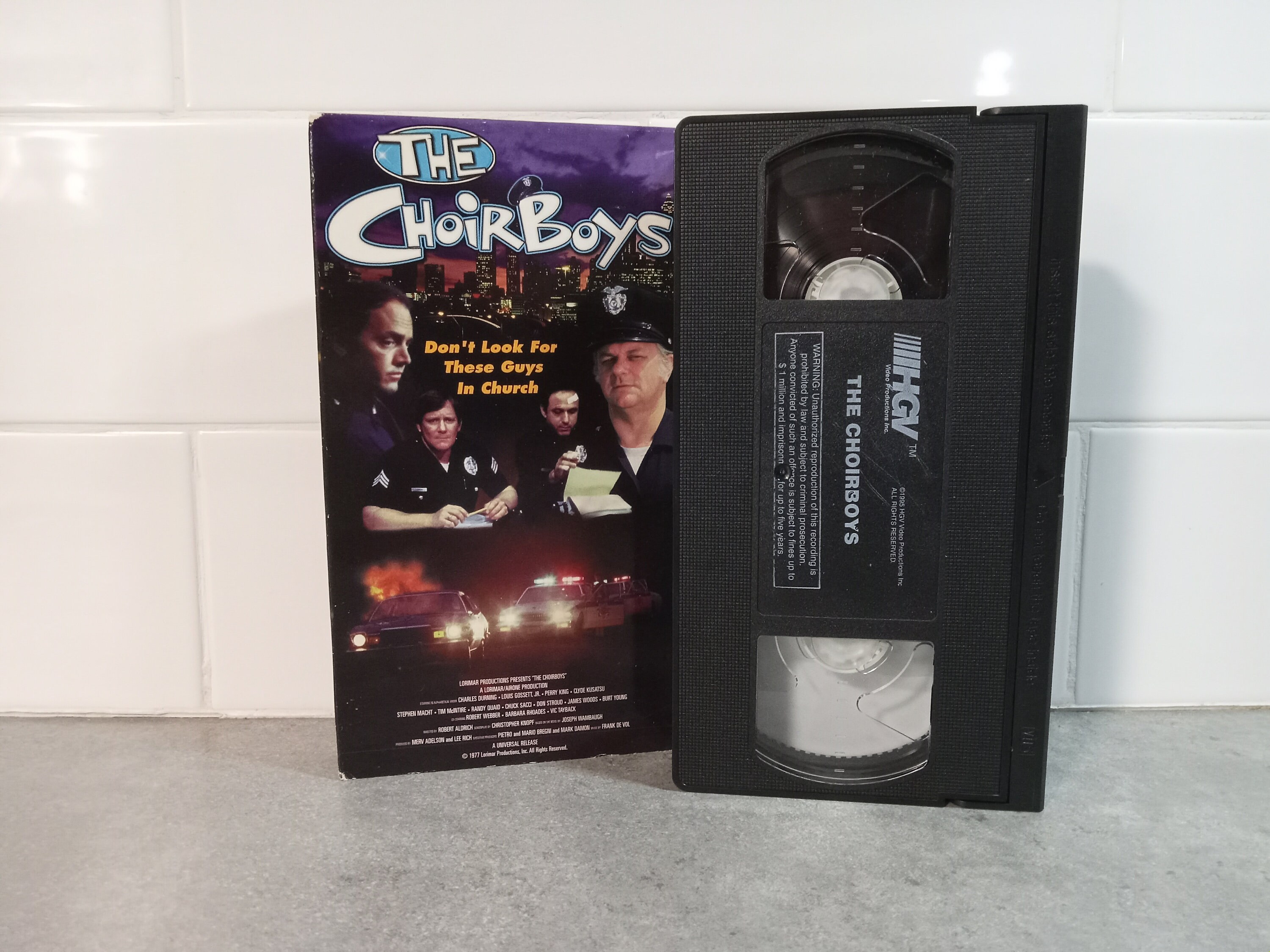 1977 the Choir Boys VHS Movie James Wood Randy Quaid Louis