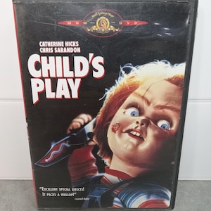 1988 Child&#39;s Play Used DVD | Nostalgia | DVD Movie Collector | Unique Gift Idea | Retro Horror