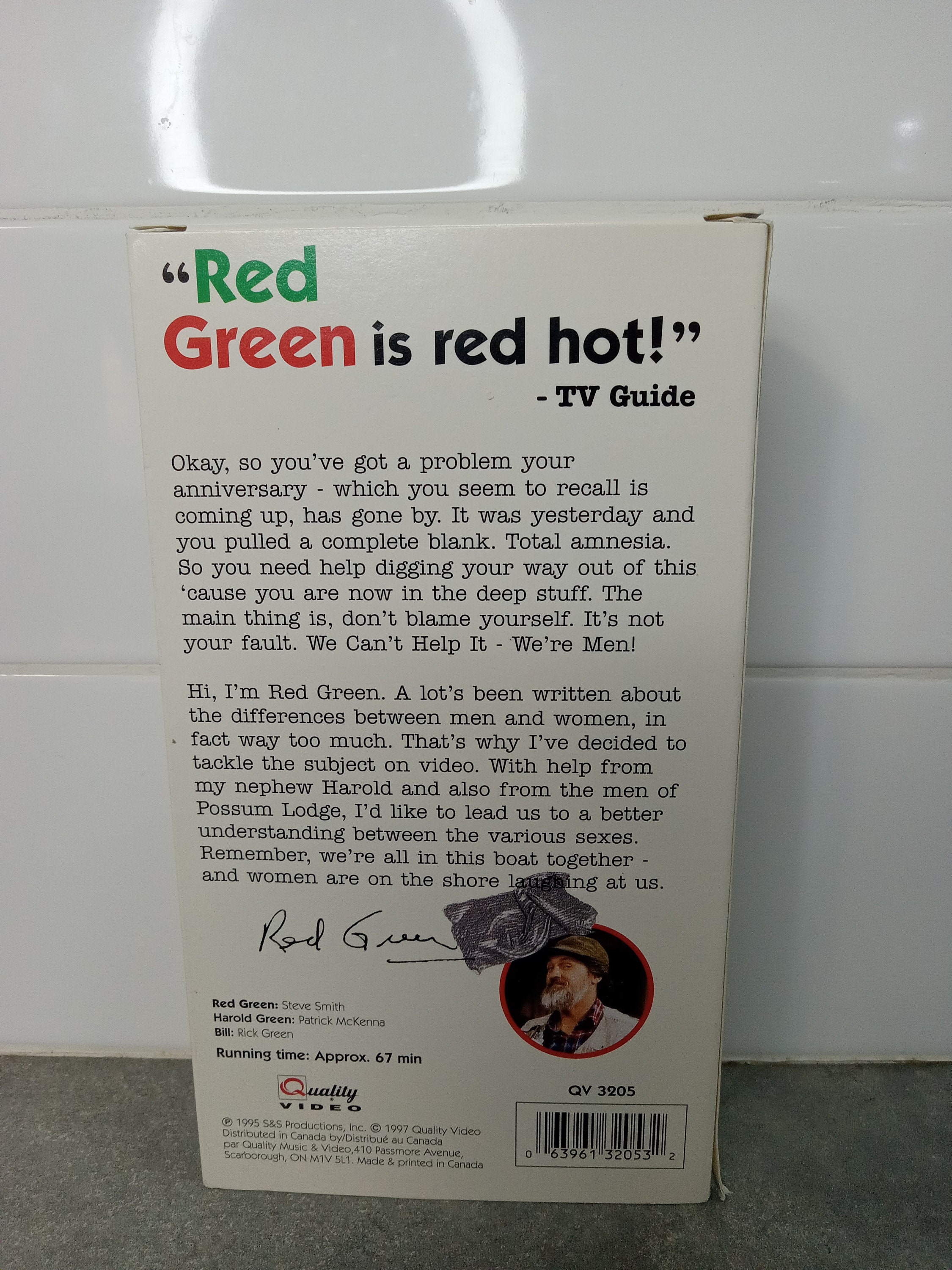 Red Green Show: We Can't Help It We're Men [VHS]