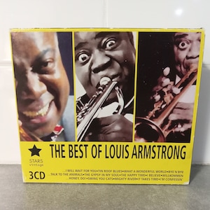 2004 The Best Of Louis Armstrong 3 CD Used CD&#39;s | Vintage Compact Disc | Nostalgia | Retro music