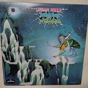 Uriah Heep-demons and Wizards - Etsy