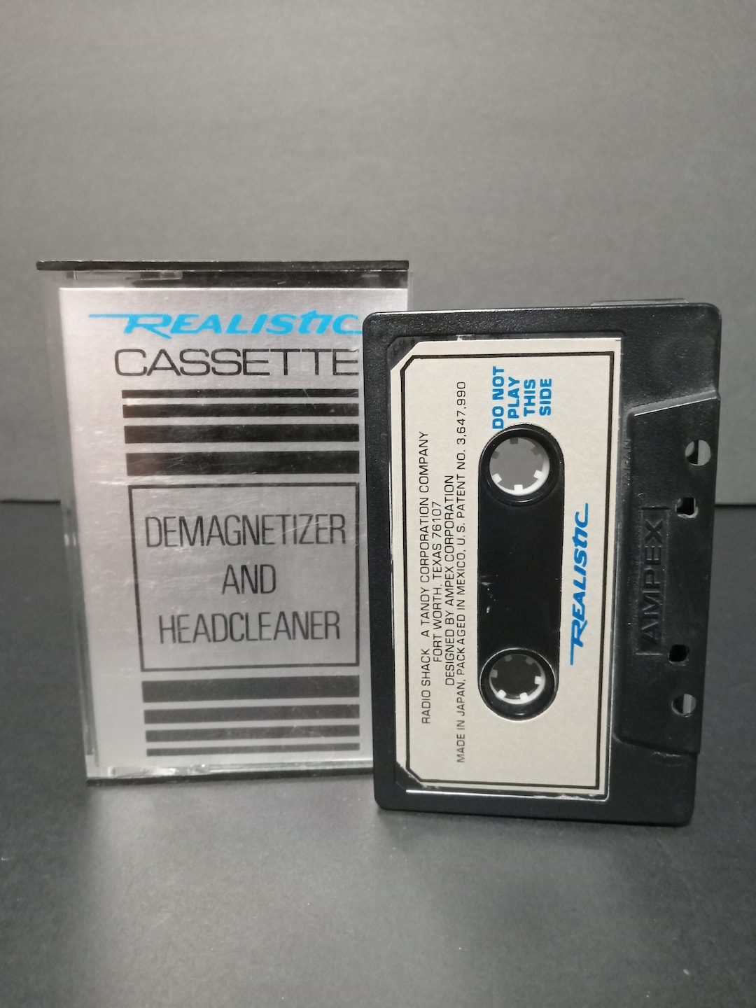 Vintage Realistic CASSETTE and Head Cleaner Etsy