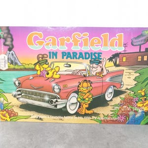 1986 Garfield In Paradise Used Comic Book Color Jim Davis| Book Enthusiast | Book Collector |Vintage Book Collection | Unique Gift Idea