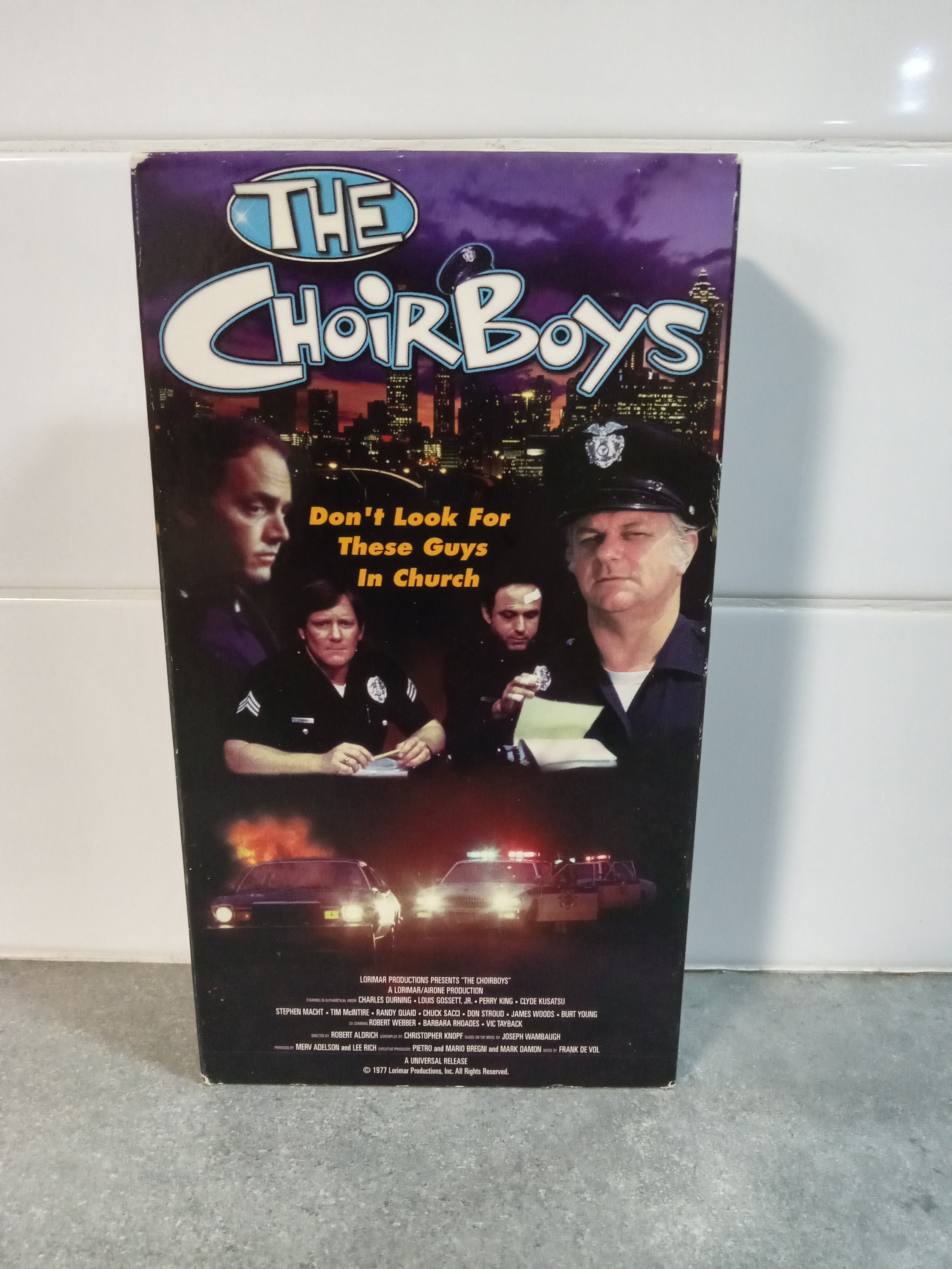 1977 the Choir Boys VHS Movie James Wood Randy Quaid Louis