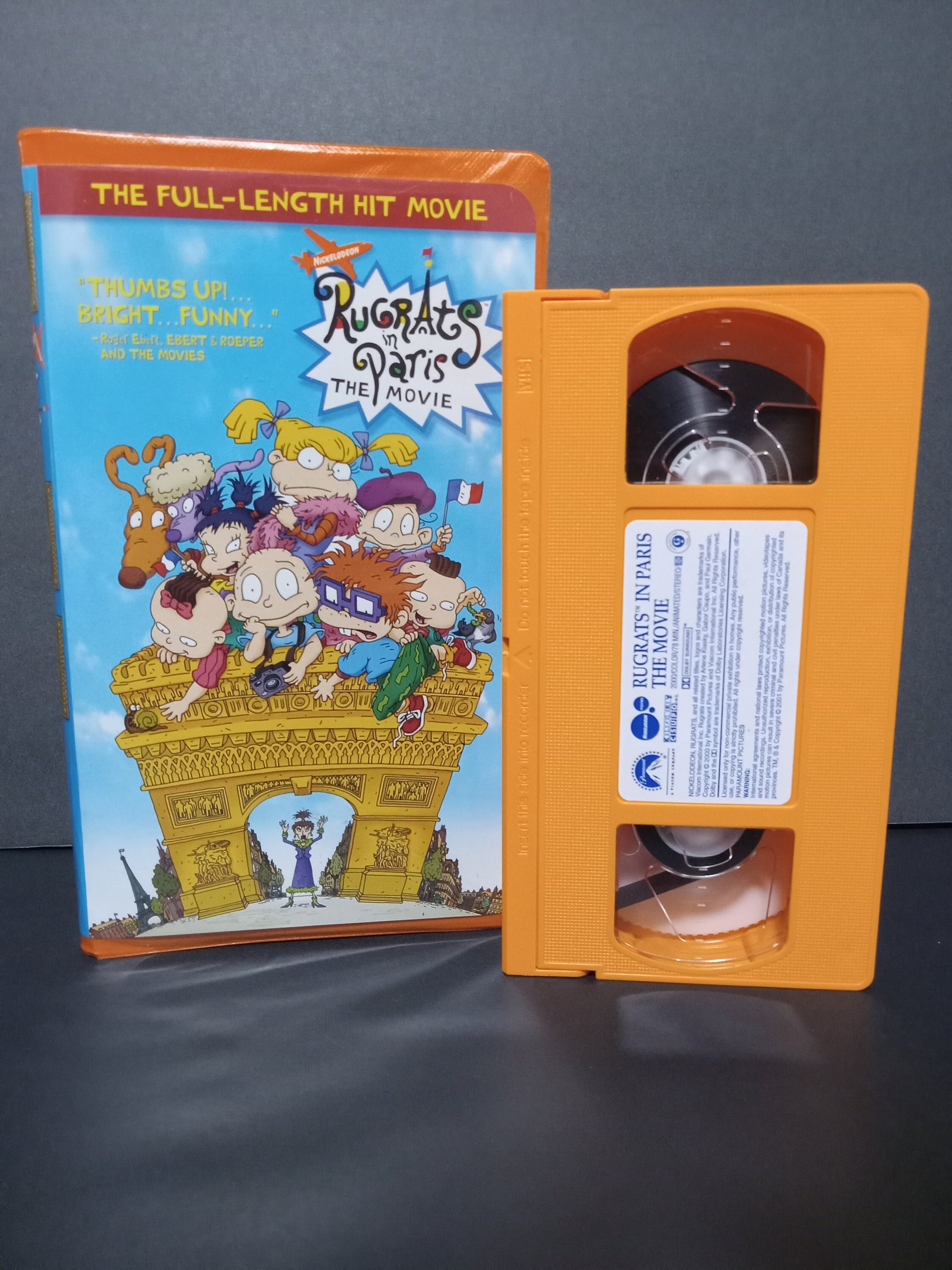 Opening To Rugrats In Paris The Movie 2001 Vhs Paris In The Rugrats Movie Vhs
