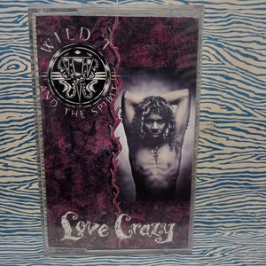 1991 Wild &#39;T&#39; And The Spirits - Love Crazy 17-32874 used Cassette Tape | Cassette Collection | Music Collector | Canada | Unique Gift Idea